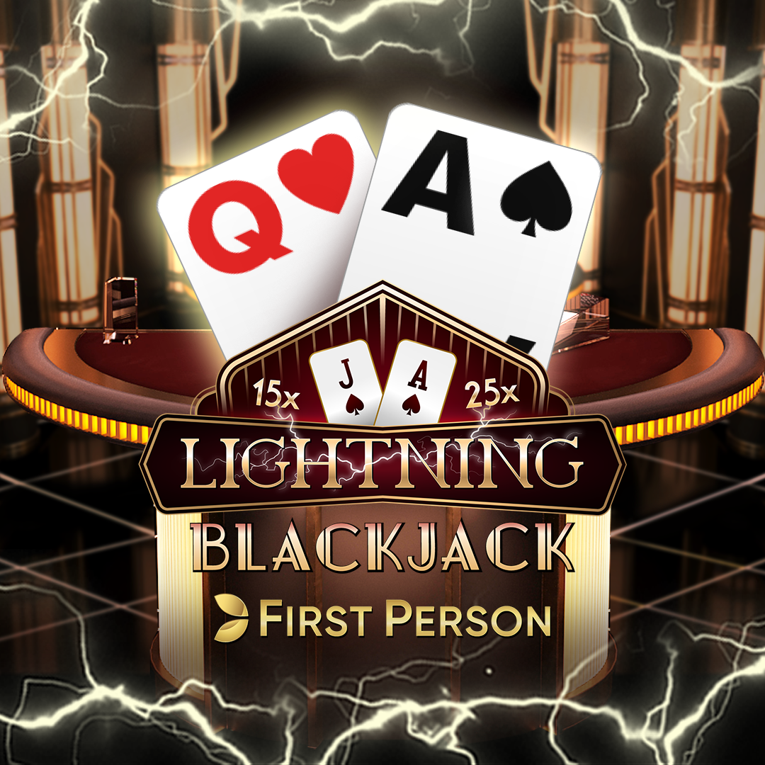 First Person Lightning Blackjack
